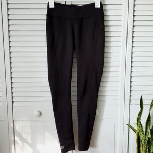 Avalanche Black Fleece Lined Leggings XS